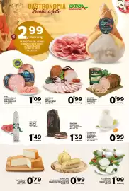 Volantino Extra Supermercati Pagina 4: Amadori fesa di tacchino all'etto €0,99, Fini Mortadella Bonissima IGP €1,09