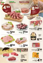 Volantino Extra Supermercati Pagina 5: Fettine di tacchino €8,90, Cosciotti di pollo €3,90
