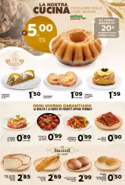 Volantino Extra Supermercati Pagina 6: Polpette al sugo all'etto €0,99, Pane cafone con lievito madre €2,85