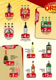 Volantino Orsini Market Pagina 6: Tanqueray Dry Gin €13,99, Aperol aperitivo €9,35