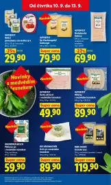 Lidl leták Strana 23: Alpenfest šunka od kosti s medvědím česnekem €49,90, Alpenfest klobásy s medvědím česnekem €89,90