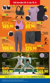 Lidl leták Strana 41: Crivit funkční kratasy €129,90, Crivit funkční triko €89,90