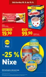 Lidl leták Strana 5: Klasa linecké rohlíčky s ovocnou náplní €19,90, Orion Granko €99,90