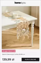 Home&You gazetka tydzień 37 Strona 9: Bieżnik dekoracyjny Leafisa 35x180 cm Home & You €139,99