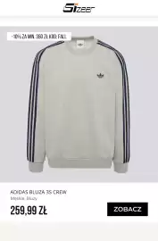 Sizeer gazetka tydzień 37 Strona 3: Adidas bluza 3S Crew €259,99