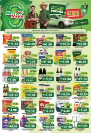 Folheto Mart Minas semana 37 Página 1: Hamburguer aurora ou rezende misto €0,98, Lasanha pif paf ou rezende €8,98
