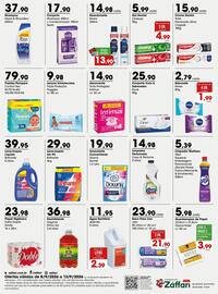 Encarte Zaffari Página 4: Lenços Umedecidos Tripla Proteção Huggies €9,98, Dove original €25,90