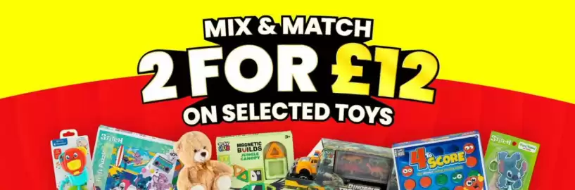 Poundstretcher leaflet Page 1