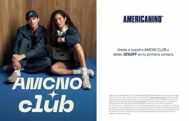Americanino (válido hasta 2-01)