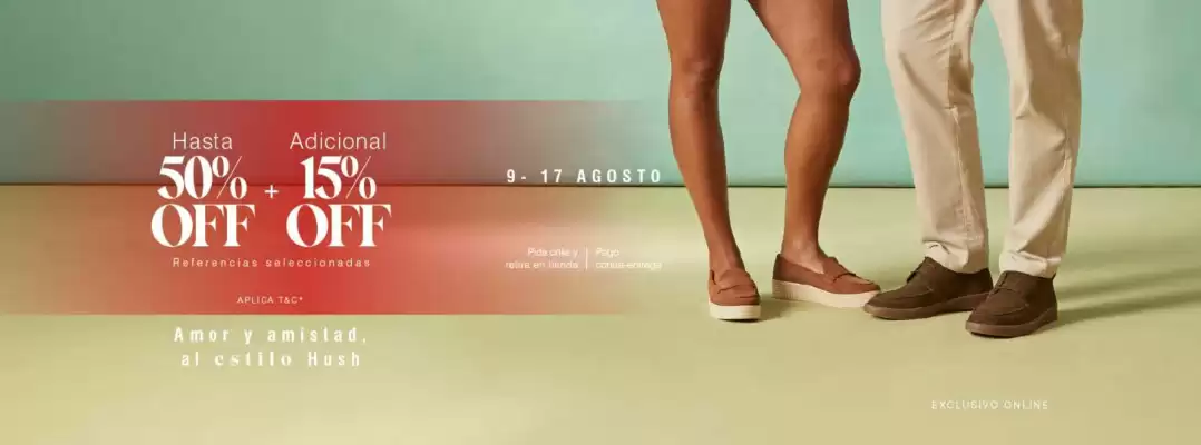 Hush Puppies (válido hasta 19-09)