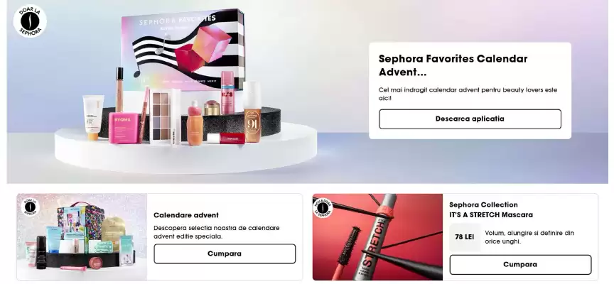 Magazine Sephora (valid până la 16-09)