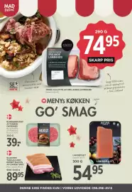 MENY tilbudsavis uge 37 Side 16: OMHU CULOTTE AF FRILANDSLAMMEKØD €74,95, SLAGTER THEILGAARD RØGET BACON AF DANSK GRIS €89,95