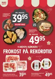 MENY tilbudsavis uge 37 Side 18: 3 FRIKADELLER, 3 FISKEFILET ELLER 3 SKIVER KAMSTEG €39,95