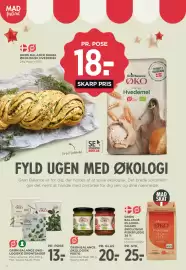 MENY tilbudsavis uge 37 Side 22: GRØN BALANCE ØKOLOGISKE GRØNTSAGER €13,00, GRØN BALANCE DANSK ØKOLOGISK HVEDEMEL €18,00