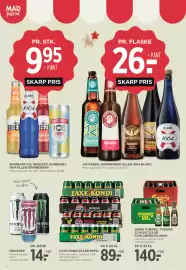 MENY tilbudsavis uge 37 Side 29: MONSTER €14,00, GRØN TUBORG, TUBORG CLASSIC ELLER CARLSBERG PILSNER €140,00