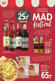 MENY tilbudsavis uge 37 Side 4: THISTED BRYGHUS €25,00, OLE’S GÅRD ØKOLOGISK PIZZA €65,00
