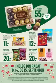 Min Købmand tilbudsavis uge 37 Side 11: Katjes eller Fazer Slikpose €12,00, Ferrero Collection €55,00