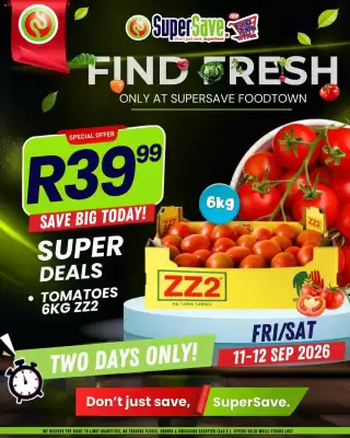 Super Save (valid until 13-09)