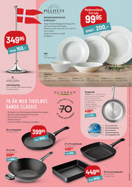 Kop & Kande tilbudsavis Side 12: Fødselsdagsflag / bordflag (Georg Jensen) €349,95, 28 cm stegepande €399,95