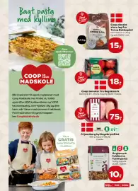 SuperBrugsen tilbudsavis Side 22: Änglamark fuldkorns fusilli pasta €10,00, Coop tomater fra Regnemark €18,00