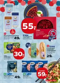 SuperBrugsen tilbudsavis Side 9: Hansens økologiske flødeis €49,00, Xtra! rejer (3 poser) €59,00