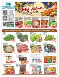 FreshLand Supermarket flyer week 37 Page 1