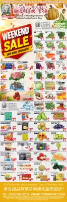 Grant's Foodmart flyer (valid until 17-09)
