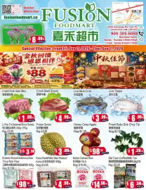 Fusion Supermarket flyer week 37 Page 1