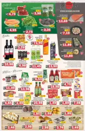 Catálogo Supermercados Mendonça semana 37 Página 2: Bebida Láctea Uht Yopro 15g High Protein €6,98, Alface crespa maço €2,75