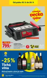 Lidl leták týden 38 Strana 29: Ultimate Speed NABÍJEČKA AUTOBATERIÍ €799,00