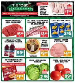 Mercato Fresh flyer week 37 Page 1