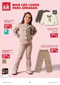 Folheto kik Página 6: Calças de ganga para criança €9,99, Sweat para criança €7,99