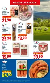 Lidl leták Strana 15: Hořické trubičky polomáčené €12,90, U HEZOUNŮ Štramberské uši €49,90