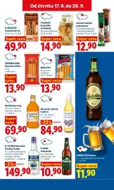 Lidl leták Strana 17: PIKOK KABANOSKY €34,90, PIKOK VÝBĚROVÁ ŠUNKA €34,90