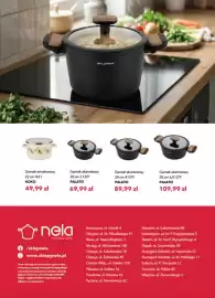 Nela gazetka Strona 5: Garnek emaliowany KOKO €49,99, Gamek aluminiowy PALATO €89,99
