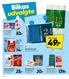 Bilka tilbudsavis uge 37 Side 10: Oreo, Pågen gifflar eller Bahlsen Hit kiks €14,00, Helbønnemarked €139,00