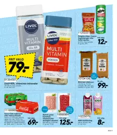 Bilka tilbudsavis uge 37 Side 11: Pringles chips, Castus frugtstænger eller Taffel nødder €12,00, AMA madlavning €8,00