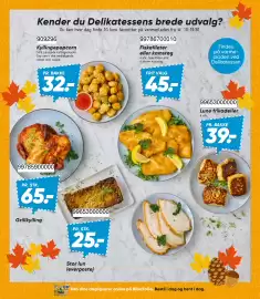 Bilka tilbudsavis uge 37 Side 16: Fiskefileter eller kamsteg €45,00, Stor lun leverpostej €25,00