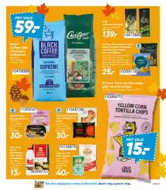Bilka tilbudsavis uge 37 Side 21: Black Coffee eller Christgau helbønner €59,00
