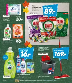 Bilka tilbudsavis uge 37 Side 35: Fairy opvasketabs €89,00, Lotus fugtigt toiletpapir €20,00