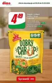 Dino gazetka Strona 2: Bajgle z ziołami Dobry Chrup Lajkonik €4,49