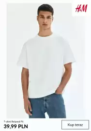 H&M gazetka tydzień 37 Strona 4: T-shirt Relaxed Fit H & M €39,99