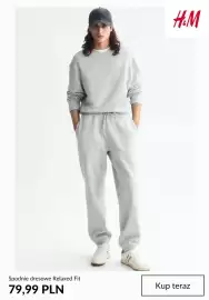 H&M gazetka tydzień 37 Strona 7: Spodnie dresowe Relaxed Fit H & M €79,99