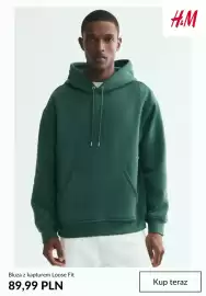 H&M gazetka tydzień 37 Strona 8: Bluza z kapturem Loose Fit H & M €89,99