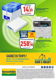 Catalogue Bureau Vallée page 18: Carton de 5 ramettes de 500 feuilles €14,99