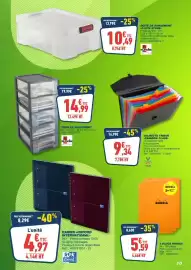Catalogue Bureau Vallée page 10: Viquel Valisette trieur «Rainbow Class» €9,34, Sundis TOUR DE RANGEMENT €14,99