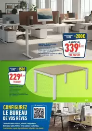 Catalogue Bureau Vallée page 13: ASSIS-DEBOUT BUREAU ÉLECTRIQUE €339,00, IRIS BUREAU SIMPLE €229,00