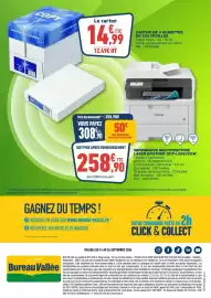 Catalogue Bureau Vallée page 18: Carton de 5 ramettes de 500 feuilles €14,99