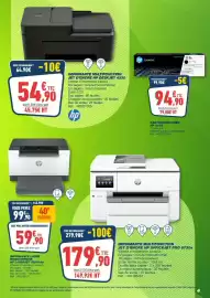 Catalogue Bureau Vallée page 4: HP IMPRIMANTE MULTIFONCTION JET D'ENCRE DESKJET 4330 €54,90, HP CARTOUCHE LASER 219X €94,90