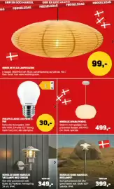 XL-BYG tilbudsavis Side 21: Nordlux Aviana Pendel €499,00, Nordlux Shine Marselis veglampe med sensor €349,00